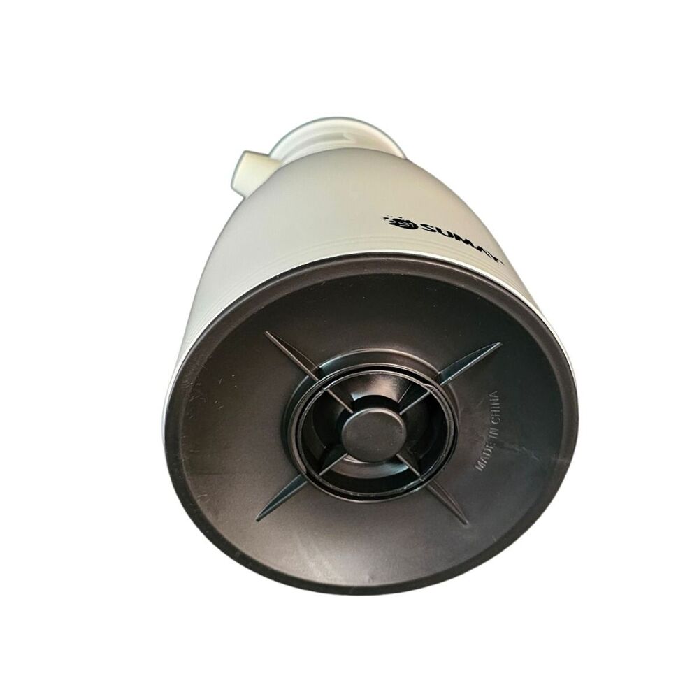 Garrafa Térmica 1L Branca com Ampola Vidro Mônaco SM-GTMBR