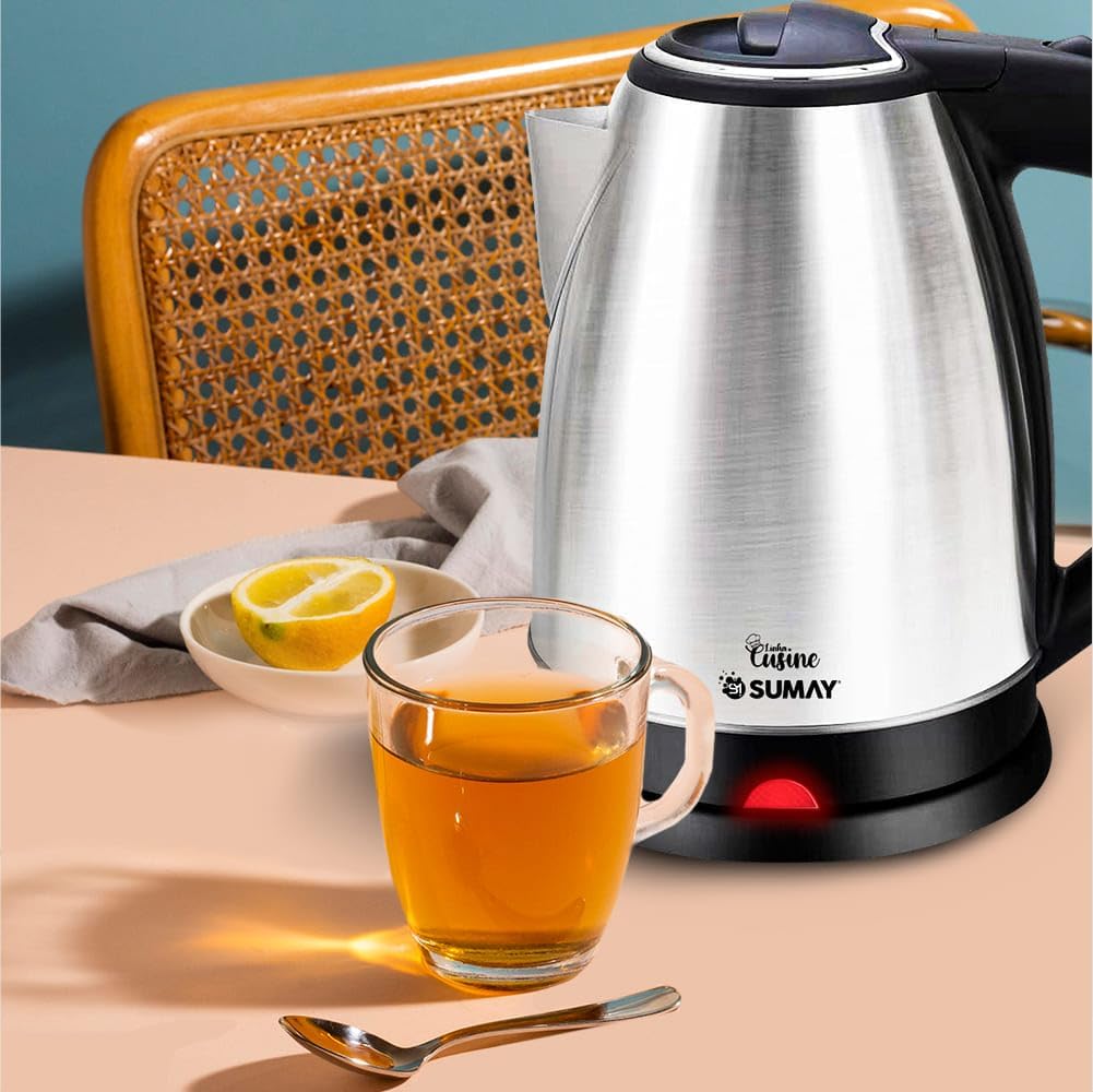 Chaleira Elétrica Inox 1,8 Litros - 220V - SM-CH220PR Sumay