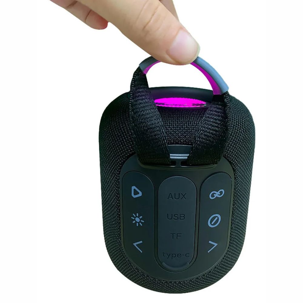 Caixa De Som 10w Bluetooth Sumay SM-CSP1313P Preto Cometbox