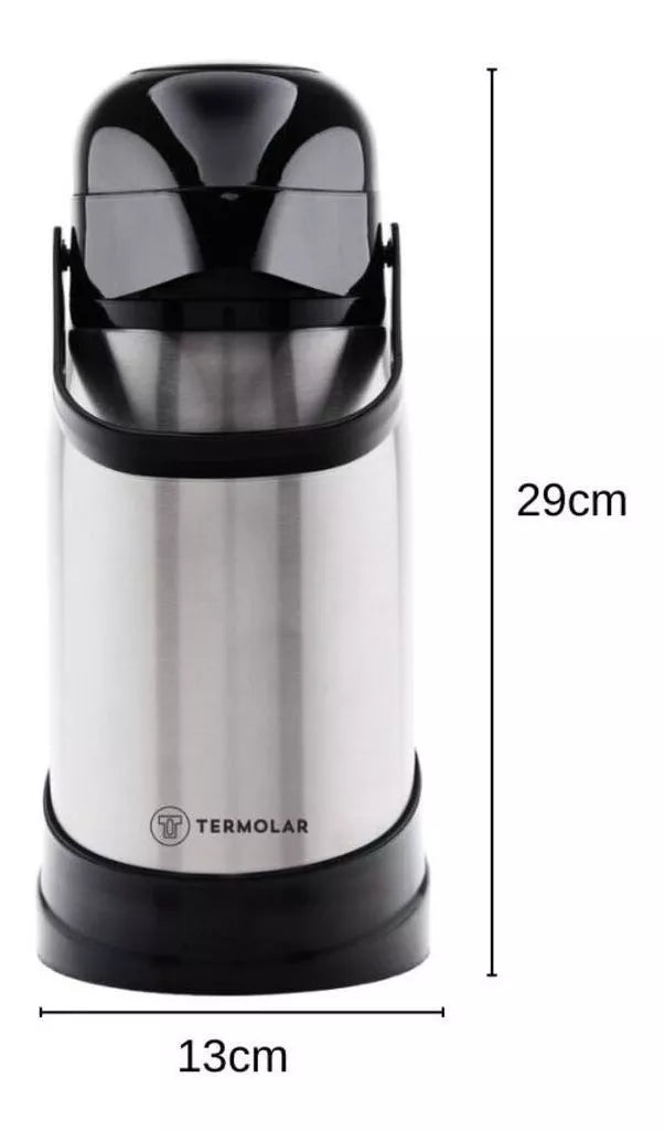 Garrafa Térmica R-Evolution 1,2L Inox - 50484 - Termolar