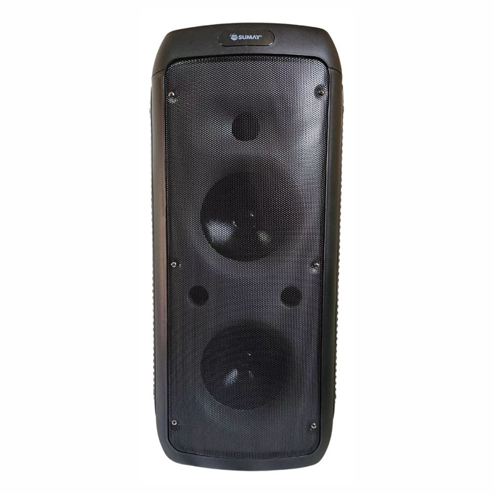Caixa De Som Portatil Sumay Light Box 5968 800w Bluetooth