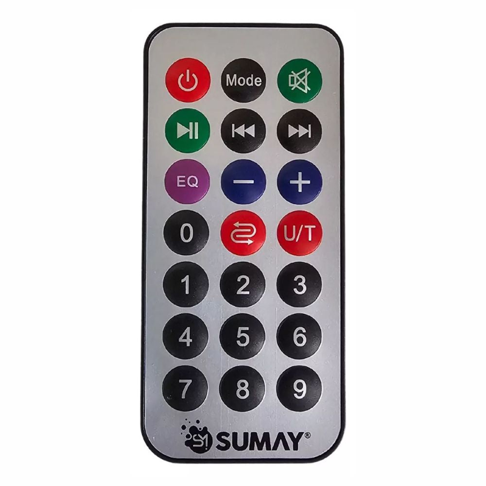 Caixa De Som Portatil Sumay Light Box 5968 800w Bluetooth