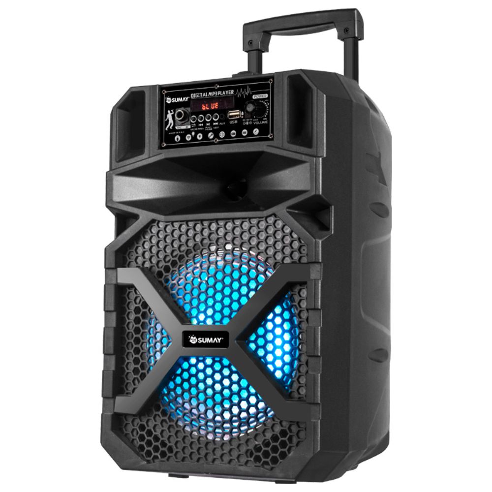 Caixa Som Portátil Amplificada Sumay 270w Bivolt Advance 2