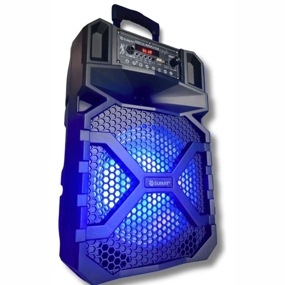 Caixa Som Portátil Amplificada Sumay 270w Bivolt Advance 2