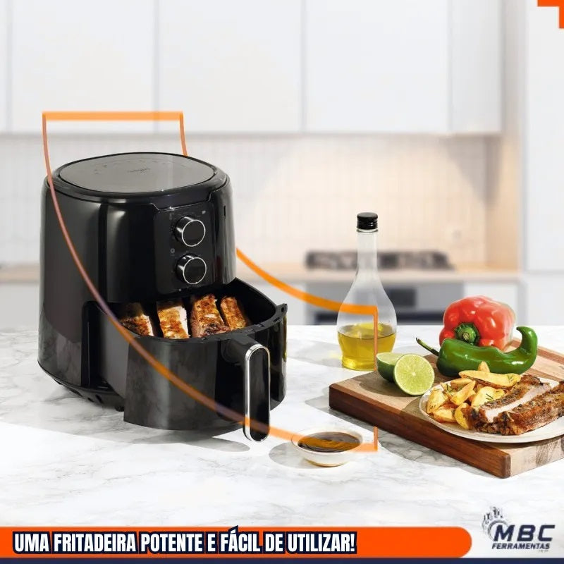 Fritadeira Elétrica Air Fryer Cube Fry 4,2L 1600W 110V Elgin