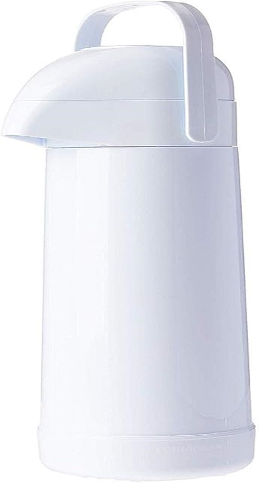Garrafa Térmica Magic Pump 1 Litro - Branca - 54813 Termolar