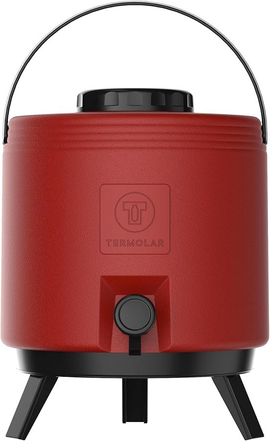 Botijão Térmico Maxitermo 8 Litros Vermelho Latino Termolar