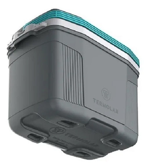 Caixa térmica 20 Litros Cinza Plus/Verde Litoral - Termolar