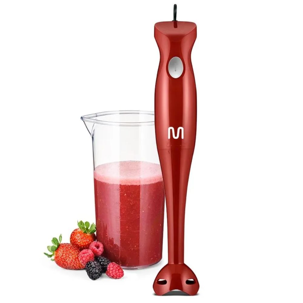 Mixer De Alimentos Vermelho 200w 127v 500ml Go009 Multi