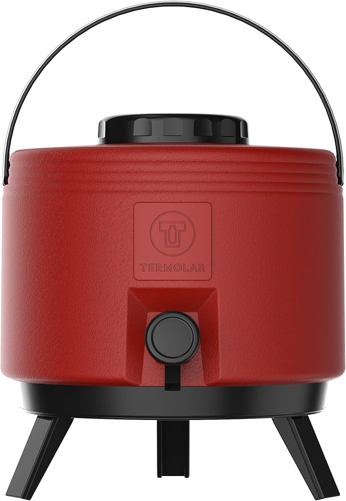 Botijão Térmico Maxitermo 6Litros Vermelho Latino Termolar