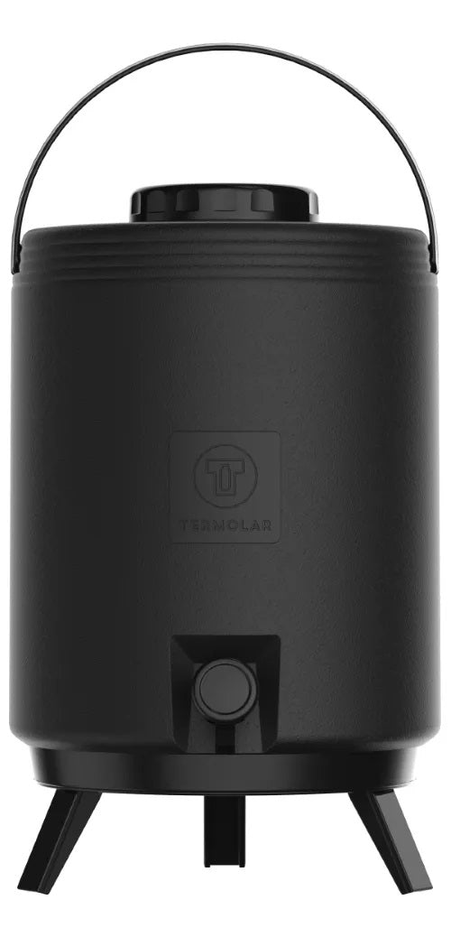 Botijão Térmico Maxitermo 12 litros Preto Termolar