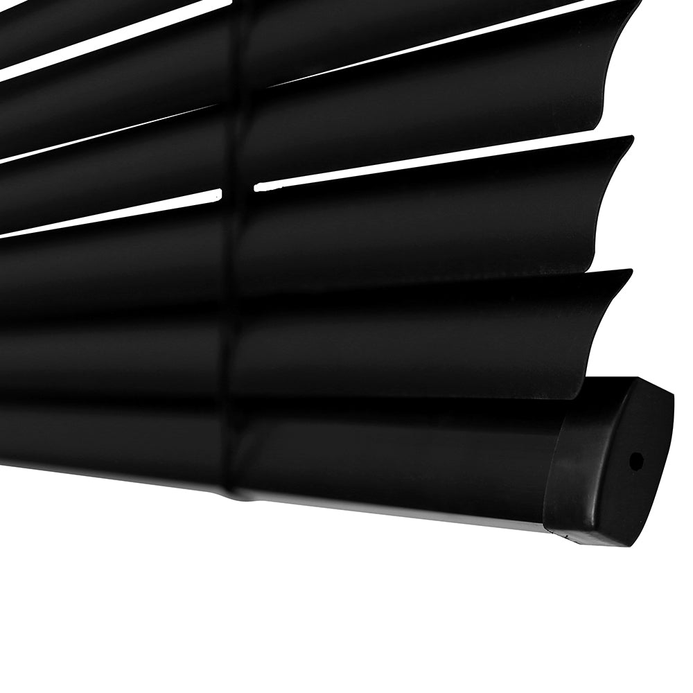 Persiana Premier c/ Lâminas PVC 25mm Preta 1,00X1,60 Evolux