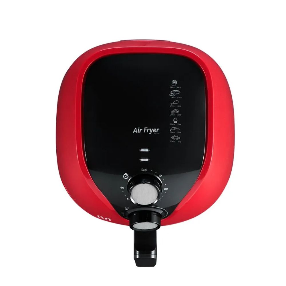 Air Fryer Vermelha 4L 220v Timer Grade Removível GO203 Multi