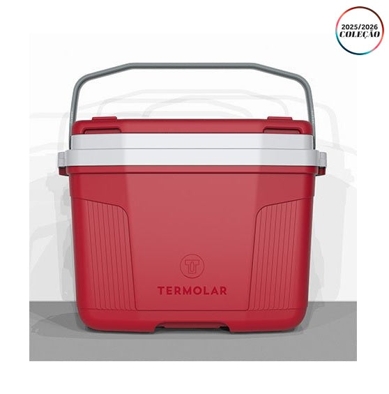 Caixa térmica 32 Litros Vermelho Latino - 58552 - Termolar