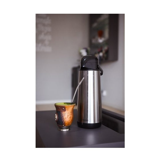 Garrafa Térmica Lumina 1,8Litros Inox Tradicional - Termolar