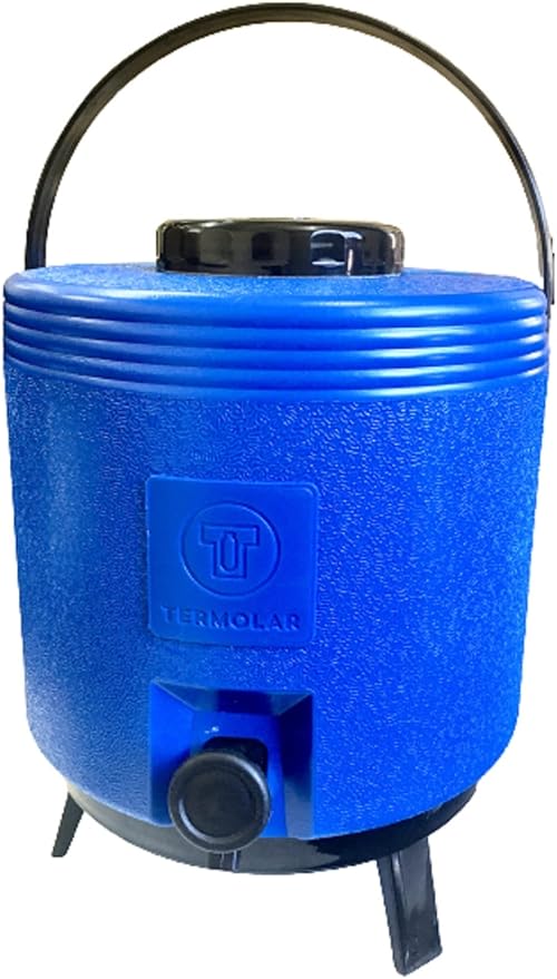 Botijão Térmico Maxitermo 8 Litros Azul Tech 55917 Termolar