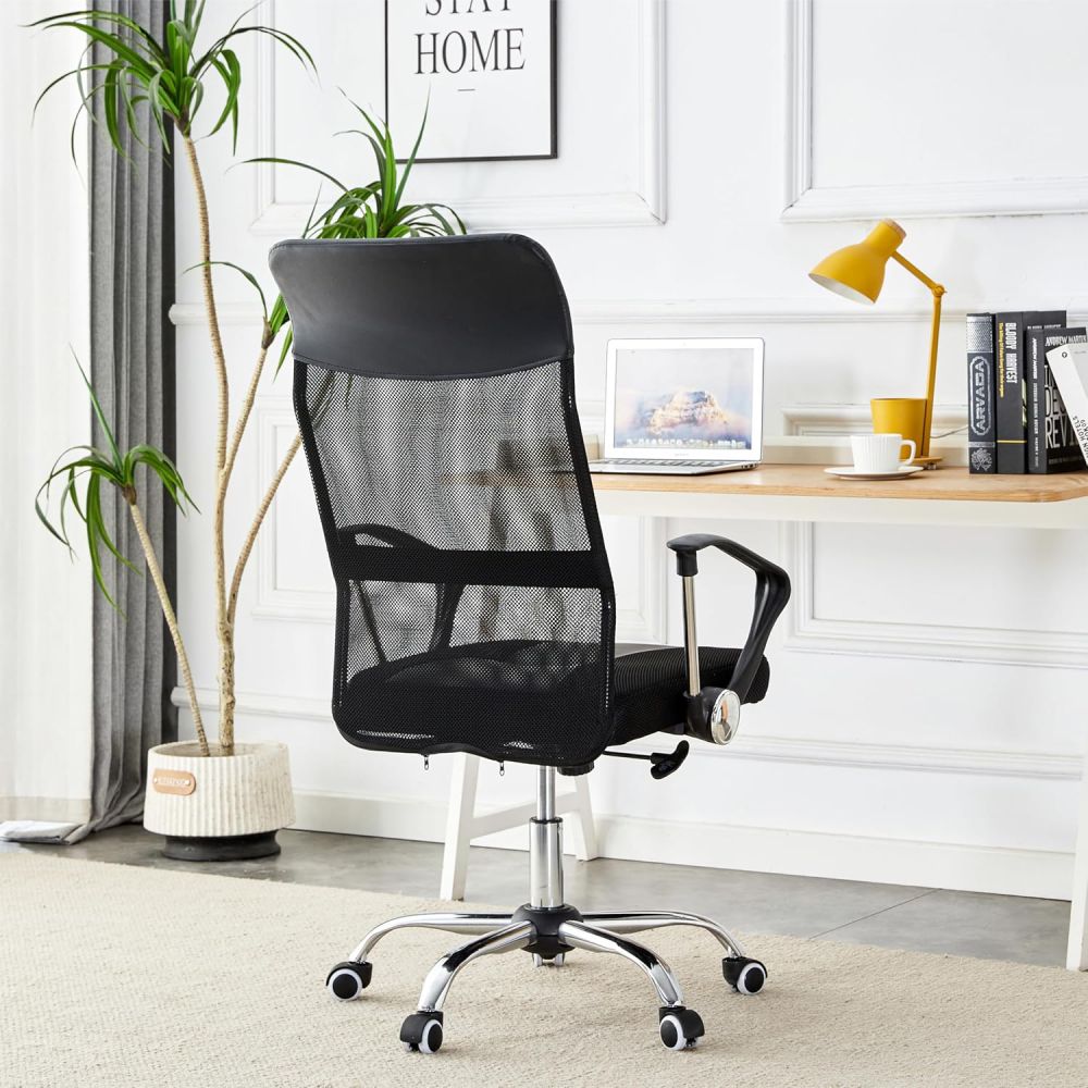 Cadeira Giratória Office Executive Em Malha Mesh Evolux