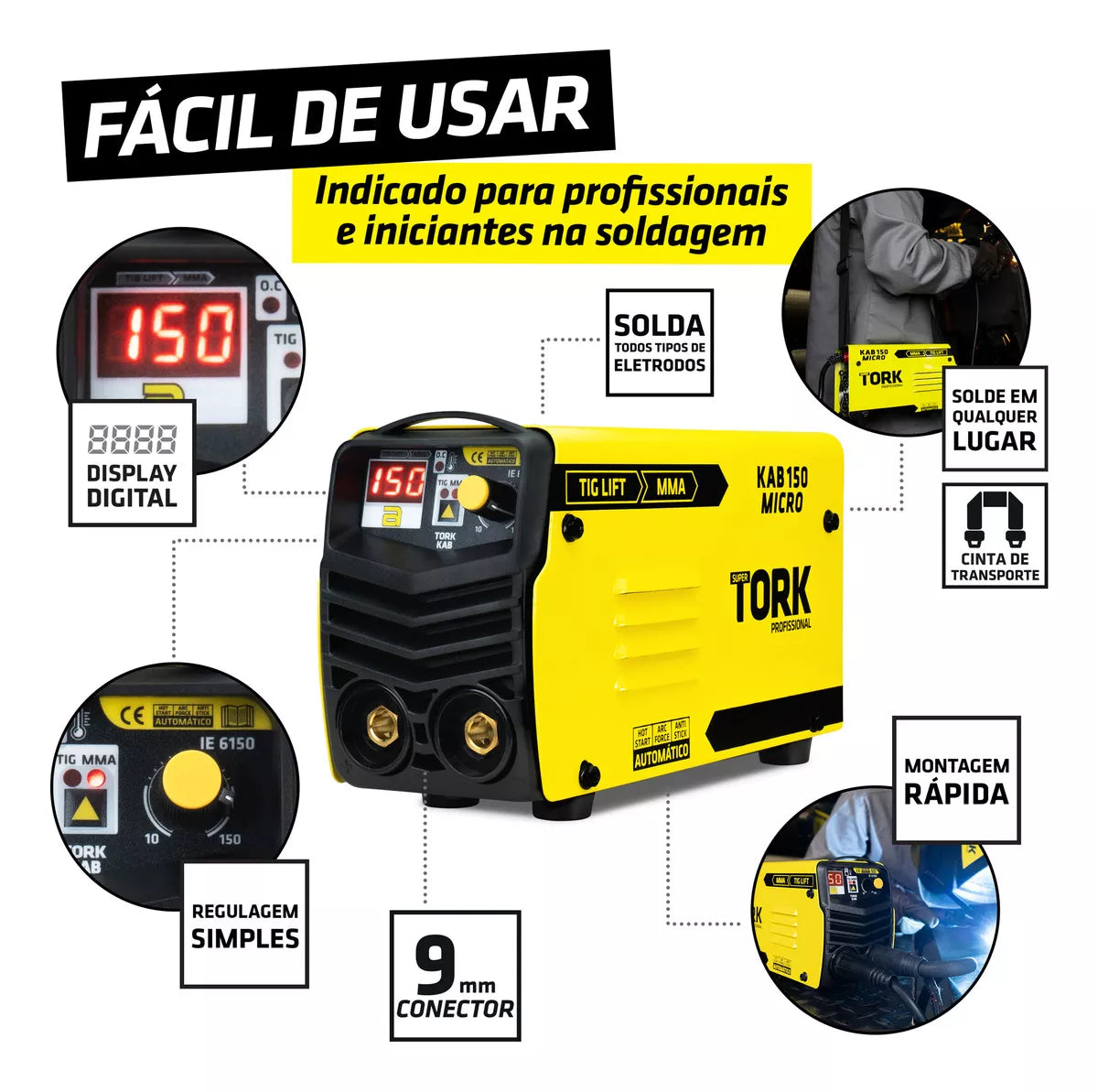Super Combo 150 -SCIM-6150-220V da Tork