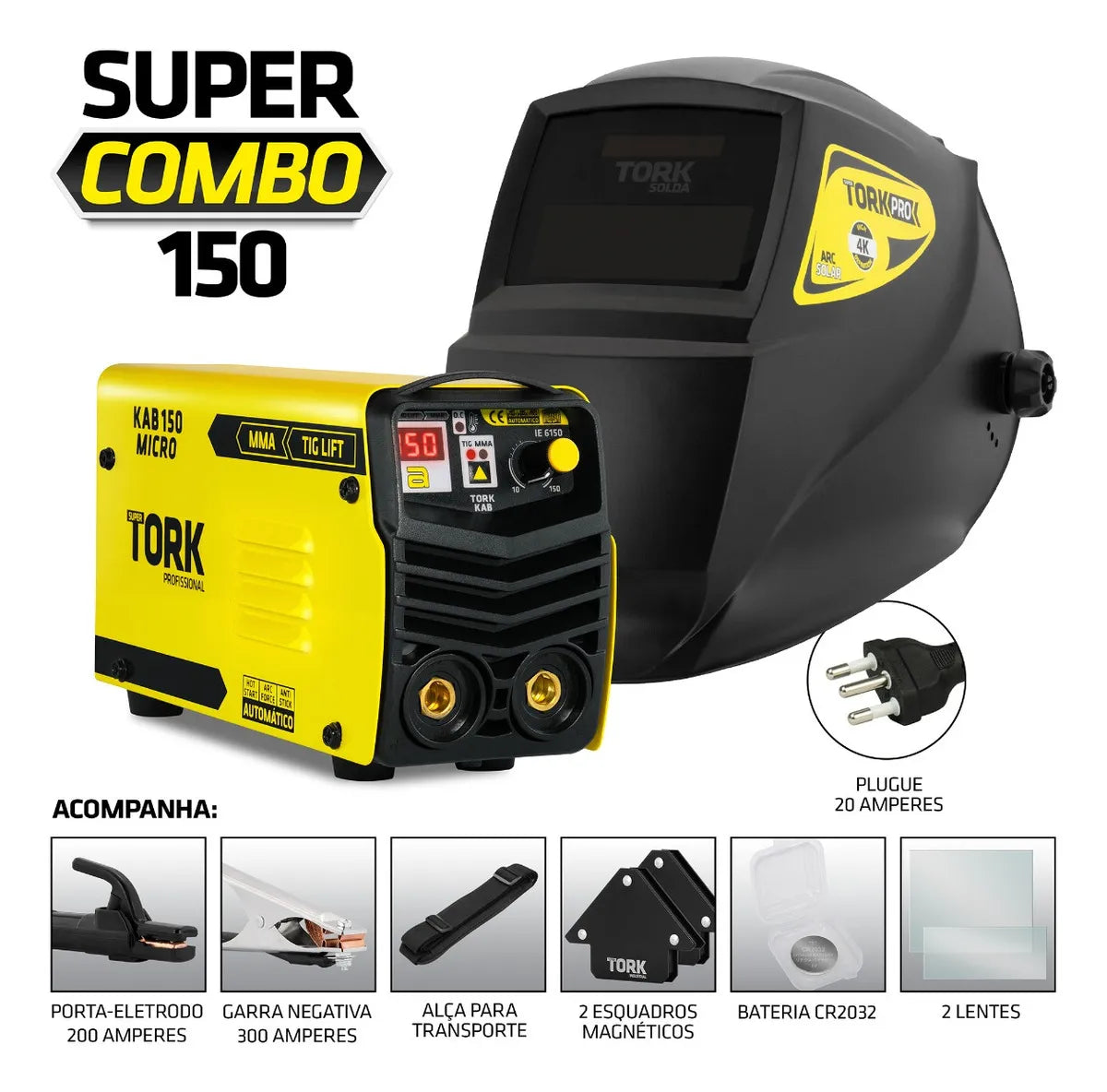 Super Combo 150 -SCIM-6150-220V da Tork