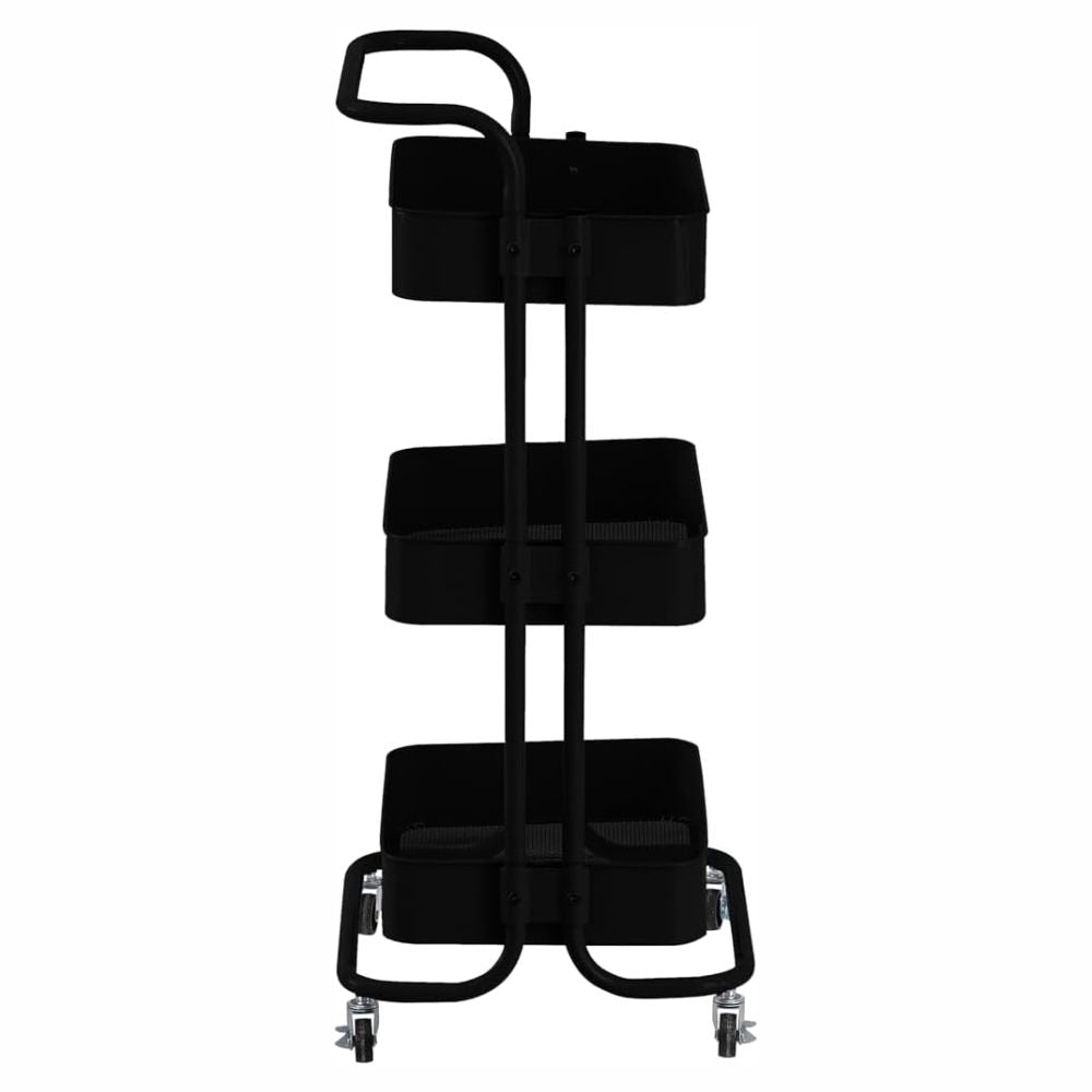 Carrinho Organizador Multiuso 3 Prateleiras Metal Evolux