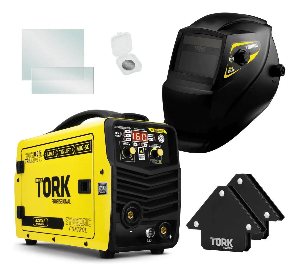 MAQUINA SOLDA 3 EM 1 160A 1/5 KGS IMETS-8160/5K-BV TORK