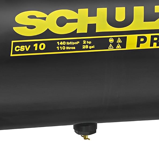 Compressor Ar Pro CSV-10/110 - 220V/380V- Trifásico - Schulz