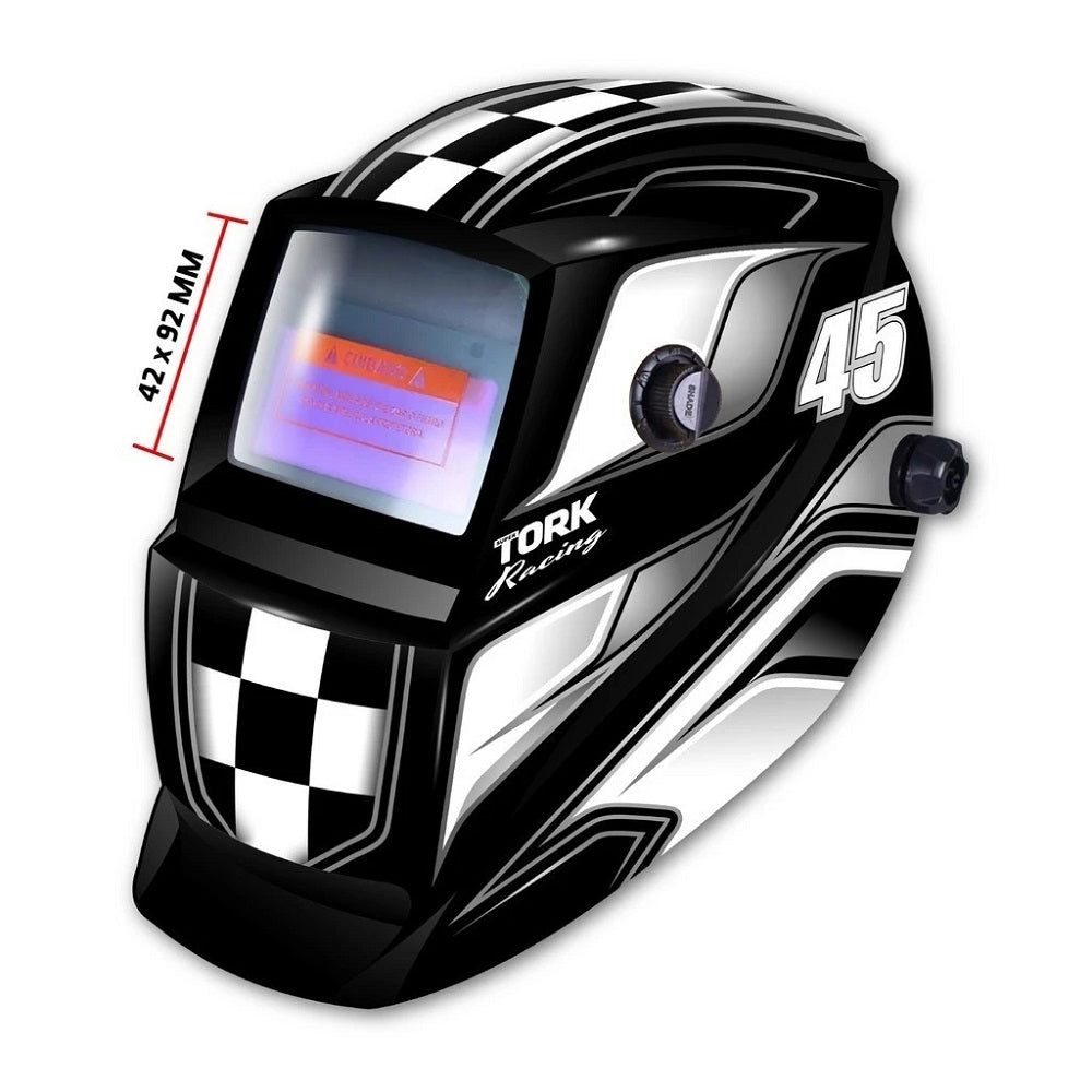 Máscara de Solda Tork Racing 4k com Esc. Aut. MTR-9045 Tork