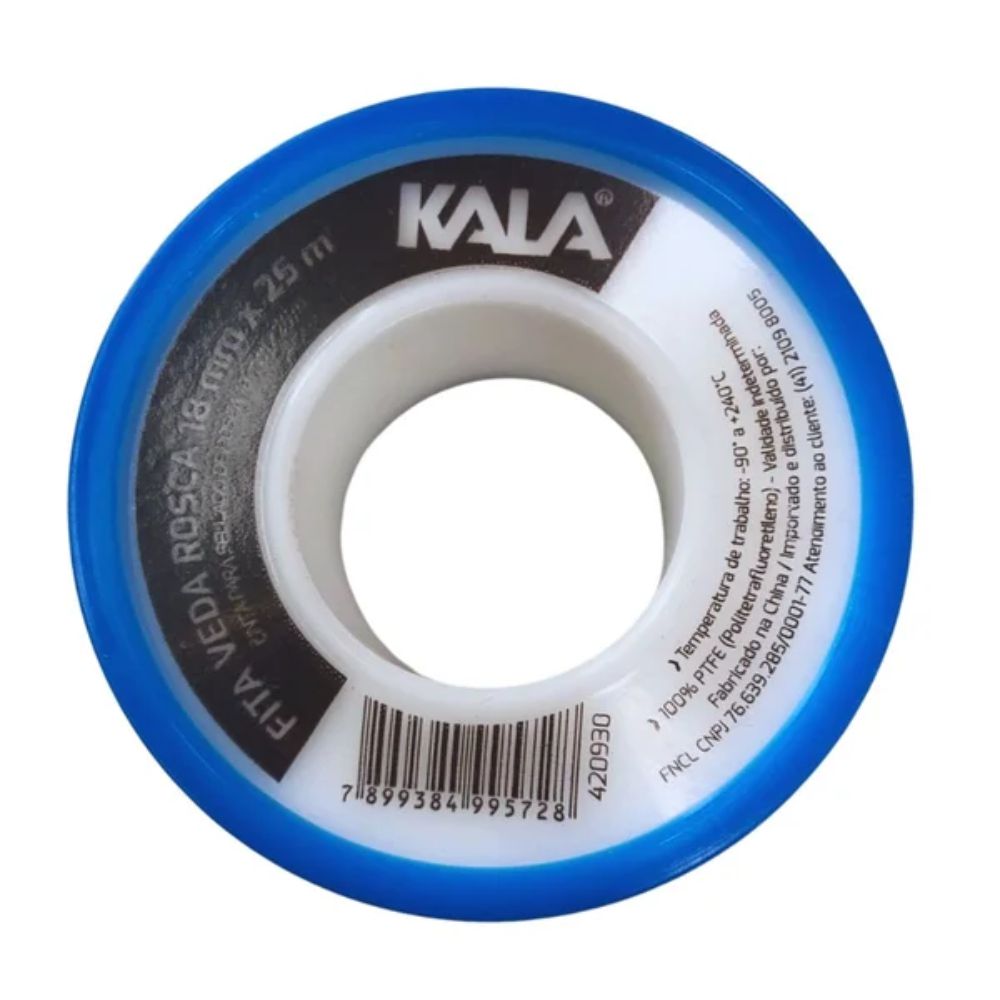 Fita Veda Rosca 18 mm X 25 M 420930 Kala