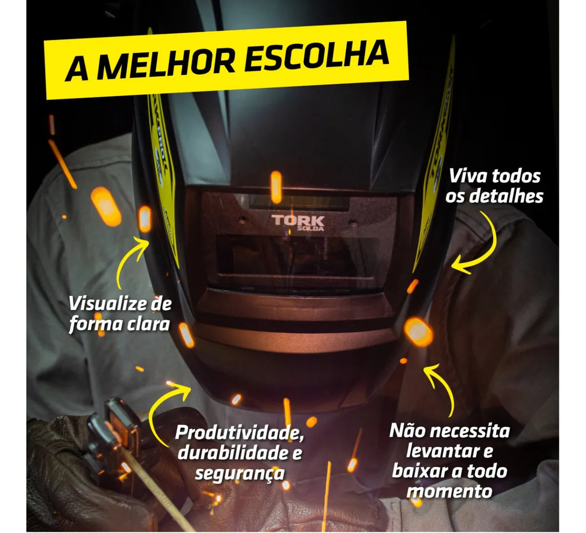 MASCARA DE SOLDA ARC SOLAR COMB-601/2X12