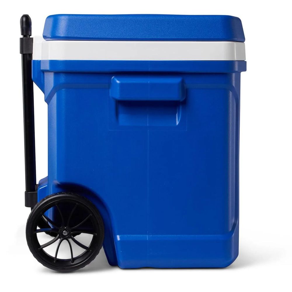 Caixa Térmica Cooler Ice Cube Azul Com Rodas 56L Igloo