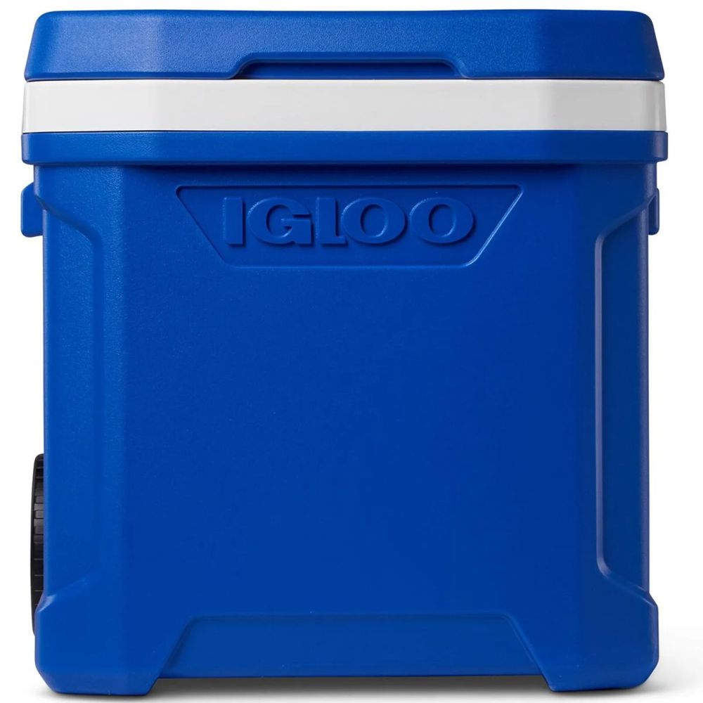Caixa Térmica Cooler Ice Cube Azul Com Rodas 56L Igloo