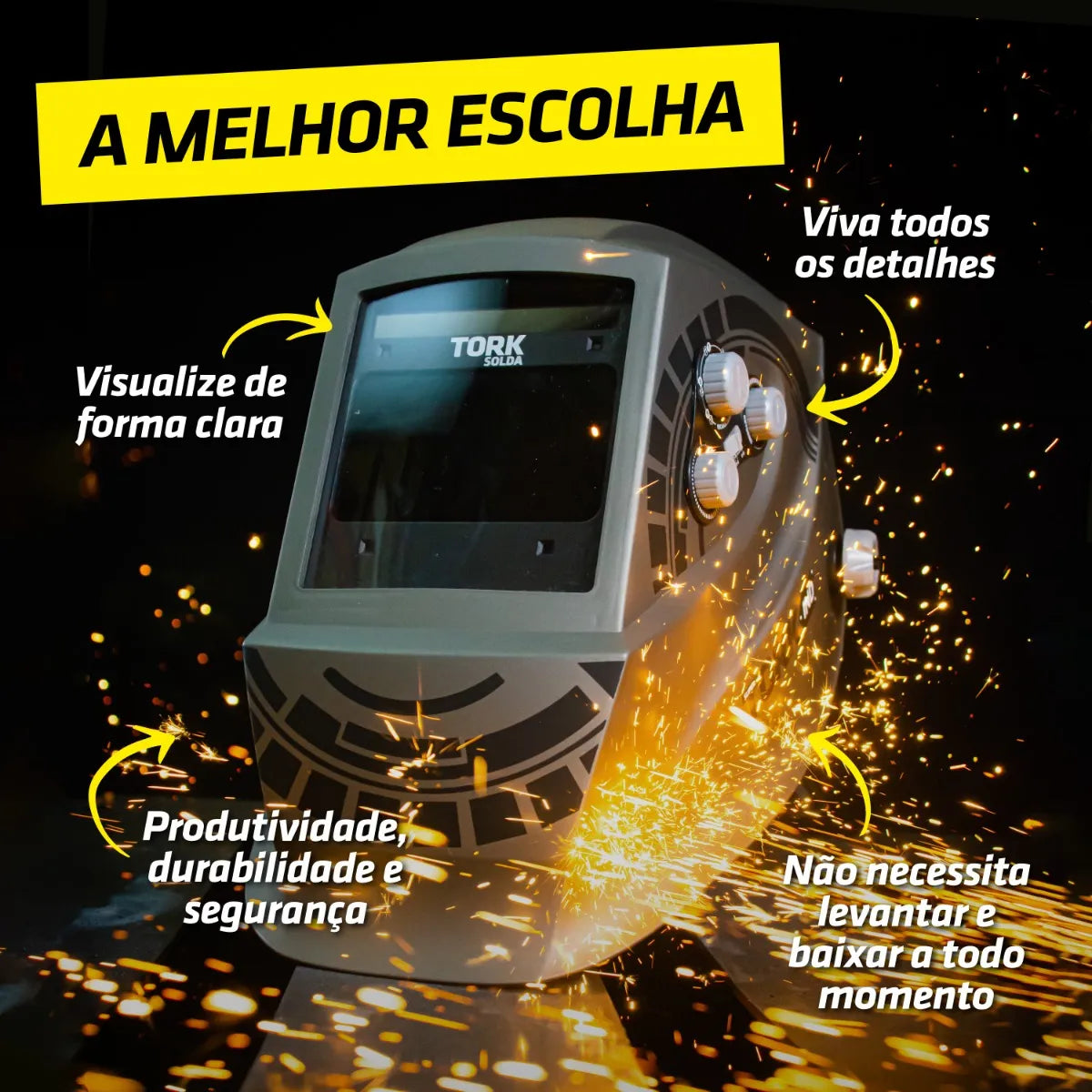 MASCARA DE SOLDA - CONTROL SOLAR COMB-1003/2X12 TORK