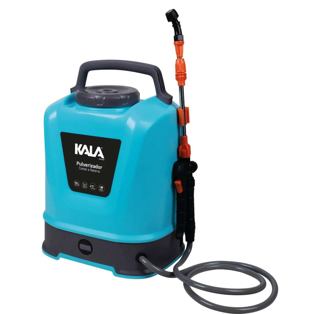 Pulverizador Costal Bateria PBK 1000 10L 359504 Kala