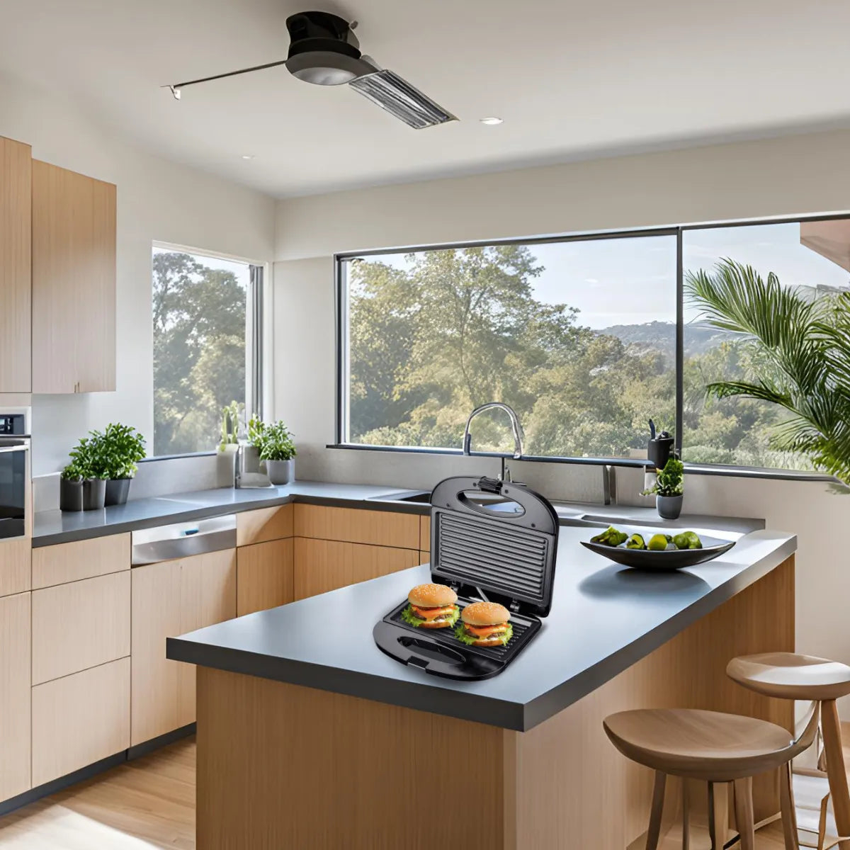 Sanduicheira Elétrica 127V - SM-SP01 - 6088 - Sumay