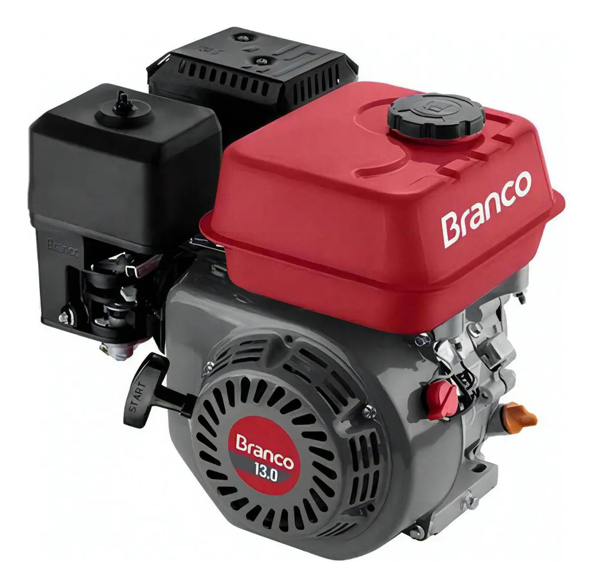 MOTOR B4T 13.0 HP C/ ALERTA DE OLEO Partida Manual BRANCO