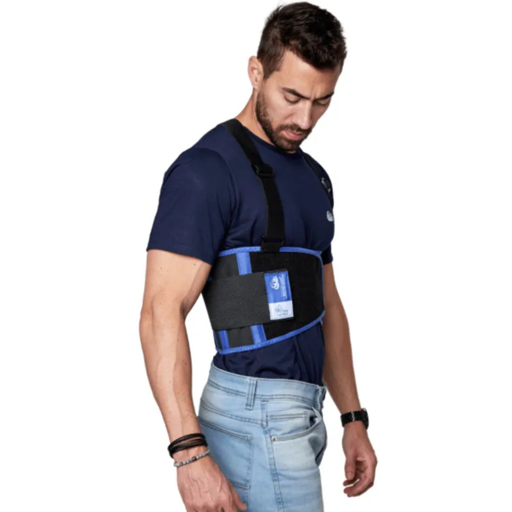 Cinto Ergonômico Preto c/ Detalhe Refletivo G 3378 BrasCamp