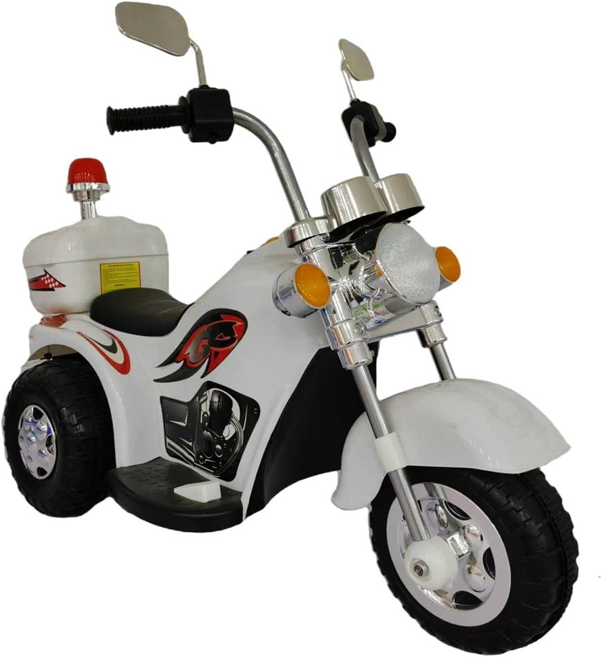 Moto Elétrica Infantil Guardian X 6V Branca - 2142 Bang Toys