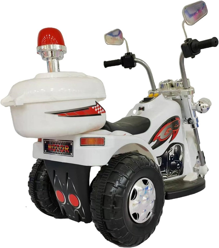Moto Elétrica Infantil Guardian X 6V Branca - 2142 Bang Toys
