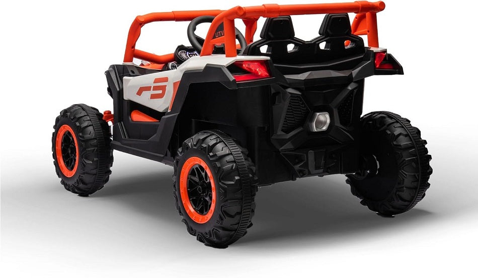 Carro Elétrico Infantil UTV Pulse XR7 12V Laranja Bang Toys