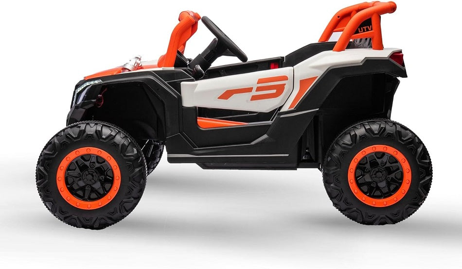 Carro Elétrico Infantil UTV Pulse XR7 12V Laranja Bang Toys
