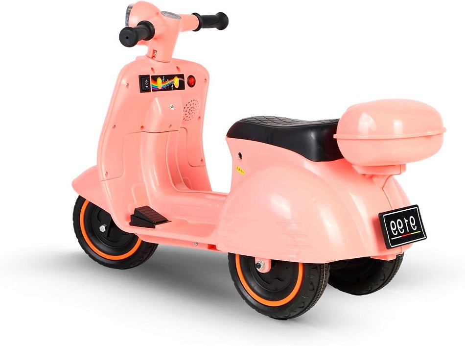 Moto Elétrica Infantil Scooter Cubi Joy 6v Rosa - Bang Toys