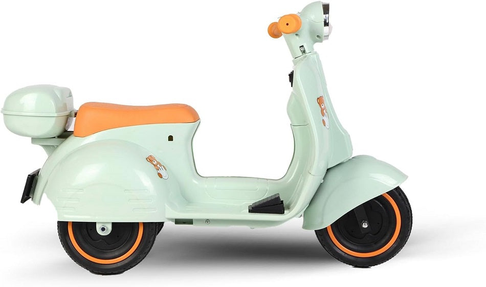 Moto Elétrica Infantil Scooter Cubi Joy 6v Verde - Bang Toys