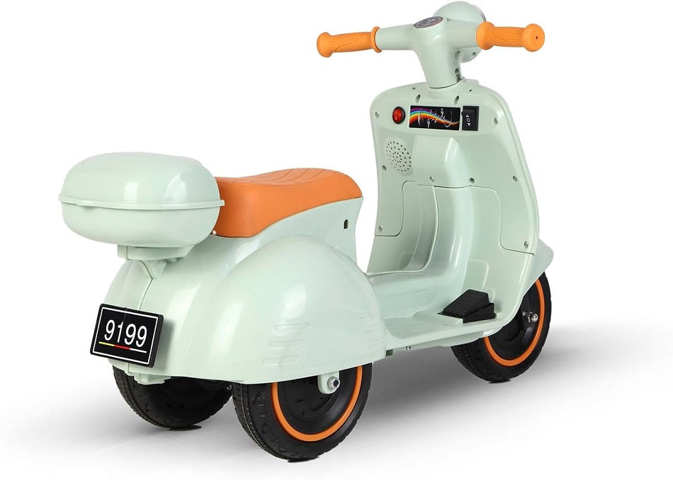 Moto Elétrica Infantil Scooter Cubi Joy 6v Verde - Bang Toys