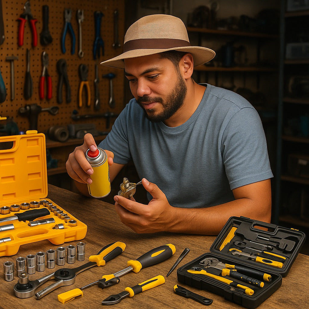 Combo Jogo Soquetes 22 Peças + Maleta Ferramentas 11 Peças