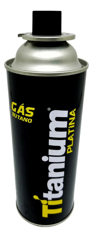 Kit 5 Latas Refis Gás Butano Maçarico Fogareiro Titanium