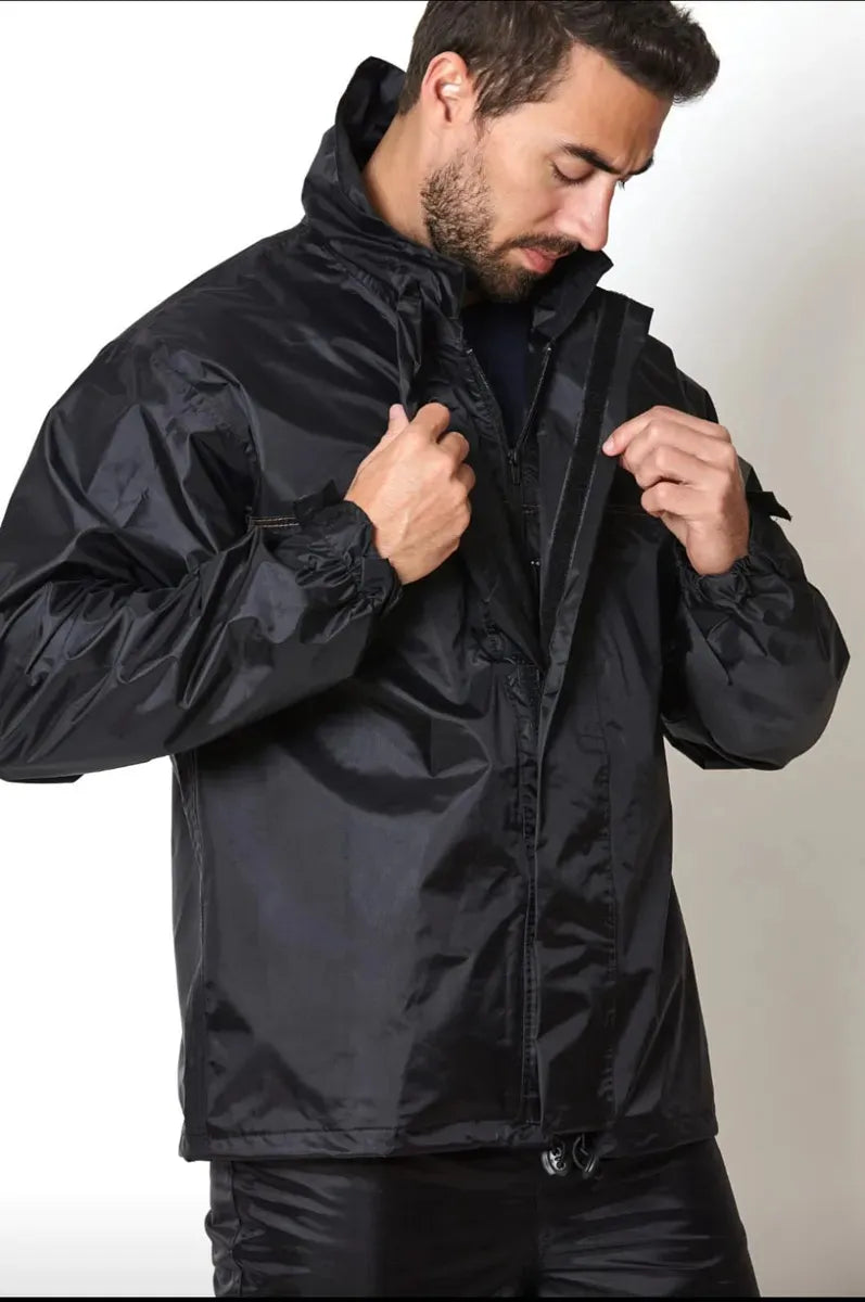 Conjunto Motoqueiro Capa Chuva De Nylon Impermeável Tam.EXG