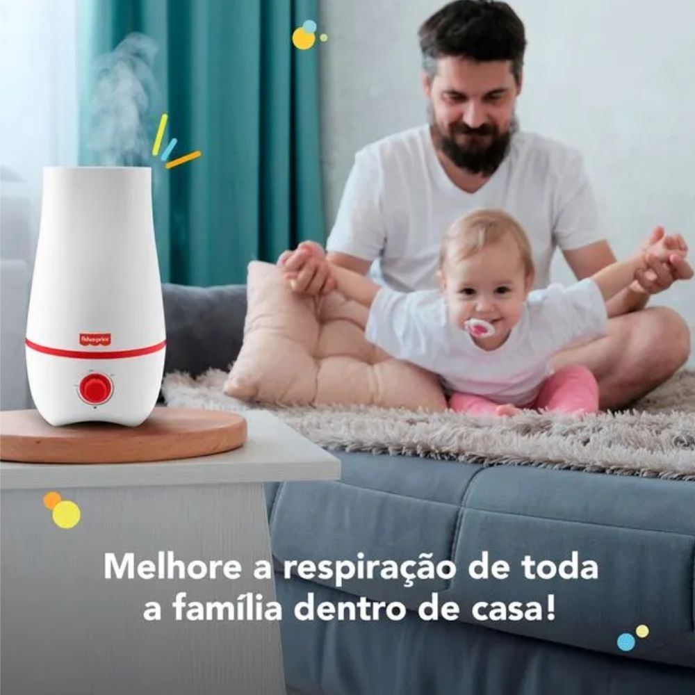 Umidificador de Ar 2,2Litros Bivolt Fisher Price HC055 Multi