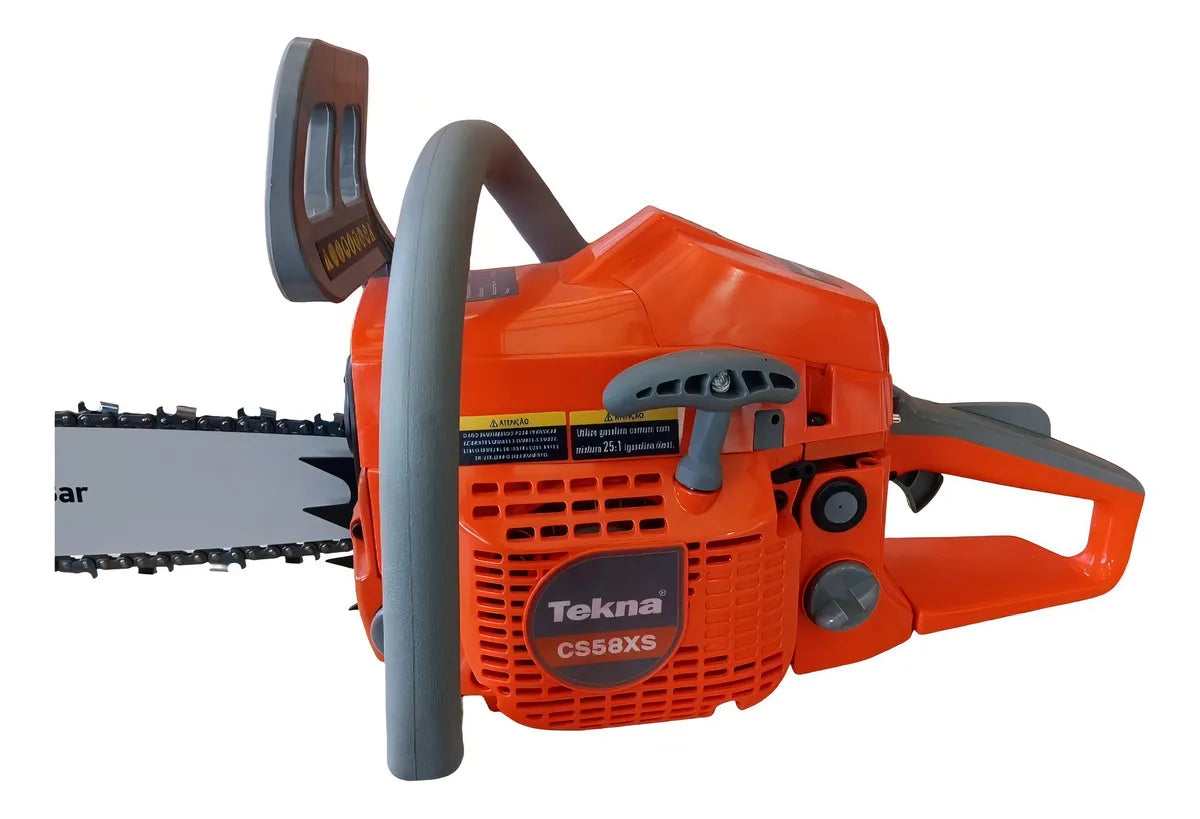 MOTOSSERRA GASOLINA TEKNA CS58XS 54CC 2T CORRENTE