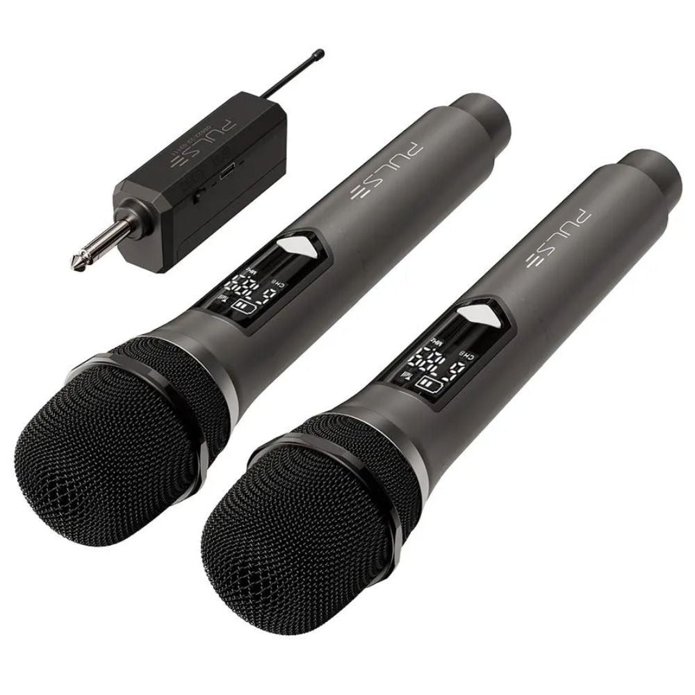 Kit 2 Microfones Pulse Pro sem Fio + Receptor SP801