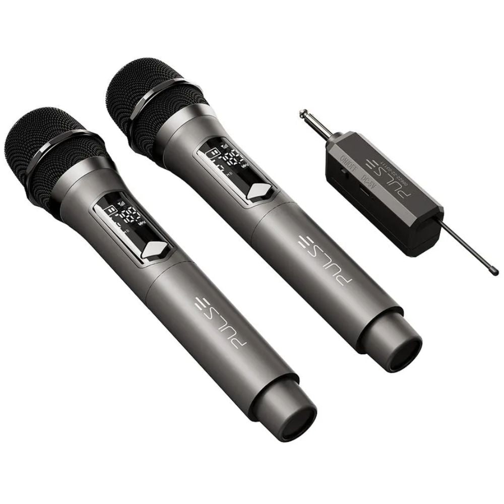 Kit 2 Microfones Pulse Pro sem Fio + Receptor SP801